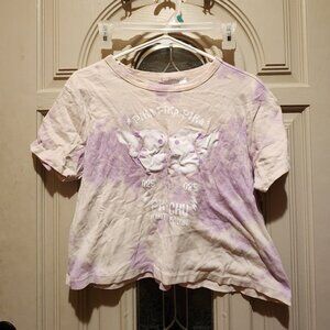 Pokemon crop top tie-dye